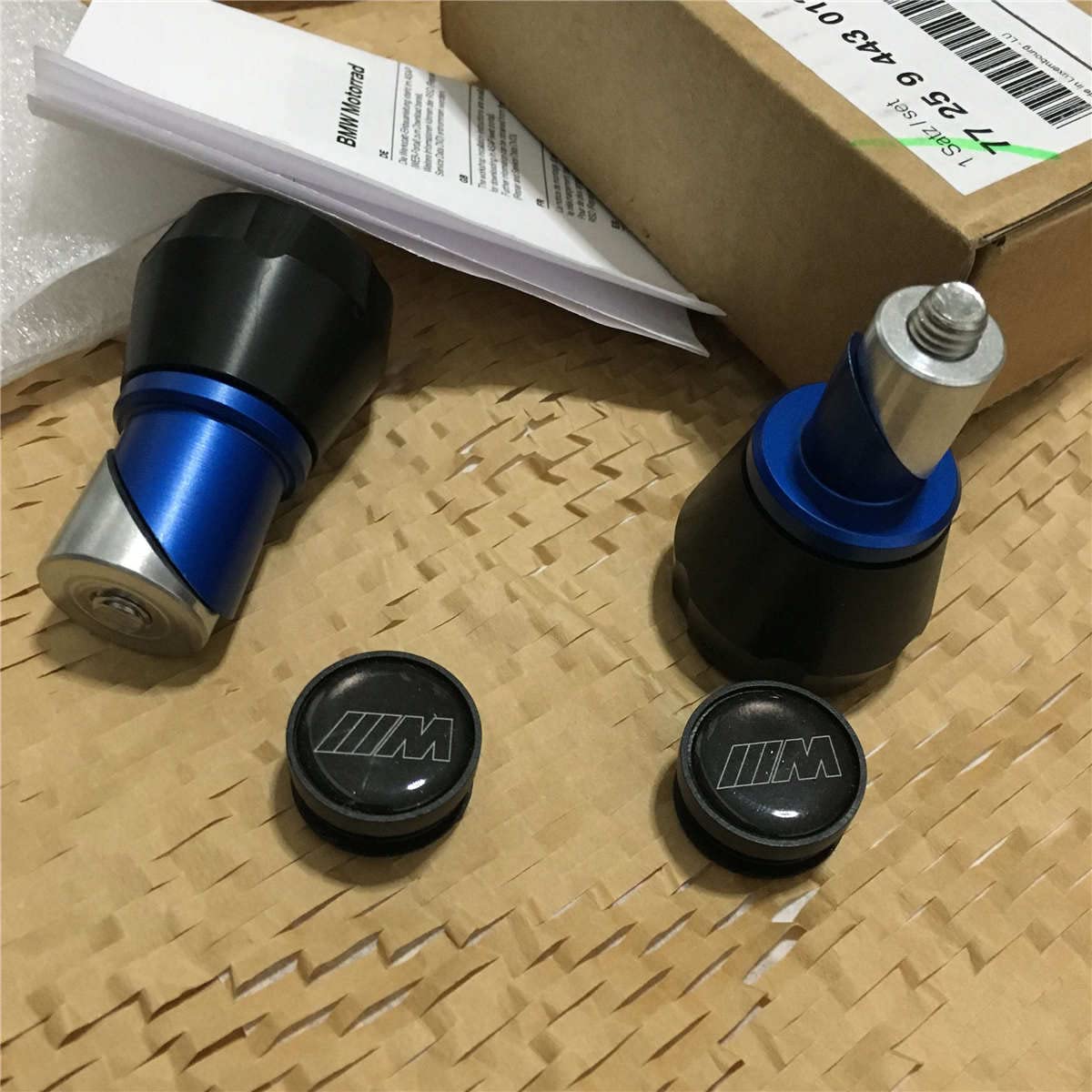 M Axle Shields Fork Protectors Crash Pad Sliders Compatible For S1000RR 2019-2022