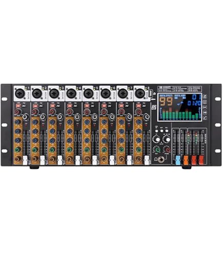 Amazon.com: ART MX622BT 6-channel Stereo Mixer with Bluetooth