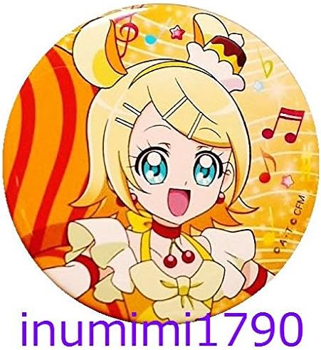 Amazon キラキラ プリキュアアラモード 初音ミク鏡音リンレンコラボ商品 プリティストア限定 缶バッジ 鏡音リン おもちゃ おもちゃ