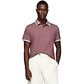 Tommy Hilfiger Mens Short Sleeve Casual Polo Shirts in Regular Fit with Interlocked Cotton