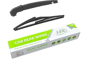 LKK Rear Windshield Wiper Arm Blade Assembly Kit Compatible with Jeep Renegade 2015-2022, Fiat 500X 2016-2022 Rear Window Wiper Set