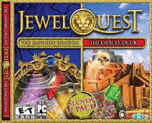 Jewel Quest 2 Game Pack the Sapphire Dragon + the Oracle of Ur (Pc Video Game)