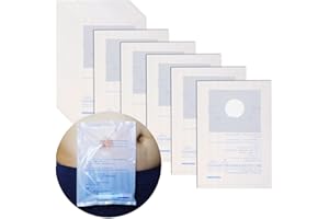 DIABELT Waterproof Dialysis Catheter Shower Cover, Peritoneal Dialysis PD Holder Chest PICC Line Shower Protector Pouch for Gtube Peg Feeding Tube Supplies Water Barrier Women Men (Pack of 25)