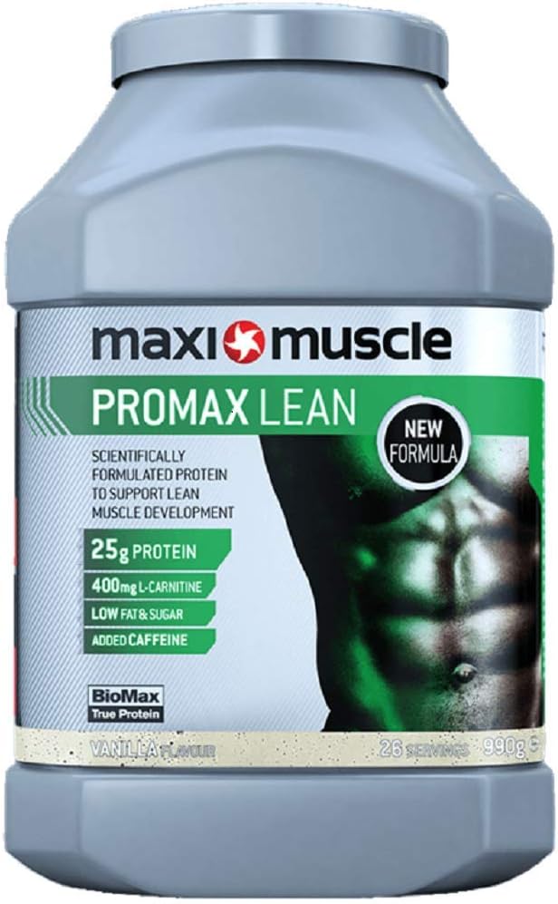 Maximuscle Promax Lean Protein Powder Formulated to Build Lean Muscle