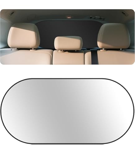 Car Rear Side Window Shade, 2 Pack Stretchy Mesh Car Window Screen Sun Shade Mosquito Net Cover Fit For 96% Cars SUVs, Anti-Sun Glare, Reduce UV