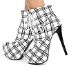 SHOW-STORY-Black-Geometric-Fold-Over-Lace-Up-Stiletto-Gothic-Ankle-BootieLF80832