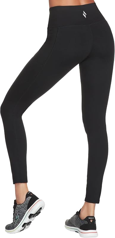 Damen Gowalk Hoch Tailliert Leggings, Klein, Schwarz — Foto 2 von 3