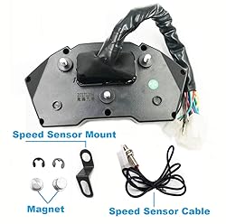 SAMDO Universal Motorcycle Speedometer Odometer