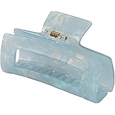 VOCOSTE Hair Caw Clips, Acetic Acid Hair Clips, Tortoise Hair Clips, Large Hair Claw Clips, Hair Barrettes for Women, Blue