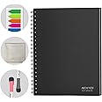 NEWYES Whiteboard Notebook Erasable Meeting Notebook Dry Erase White Board for Meeting, Business, Office, Home (A4)