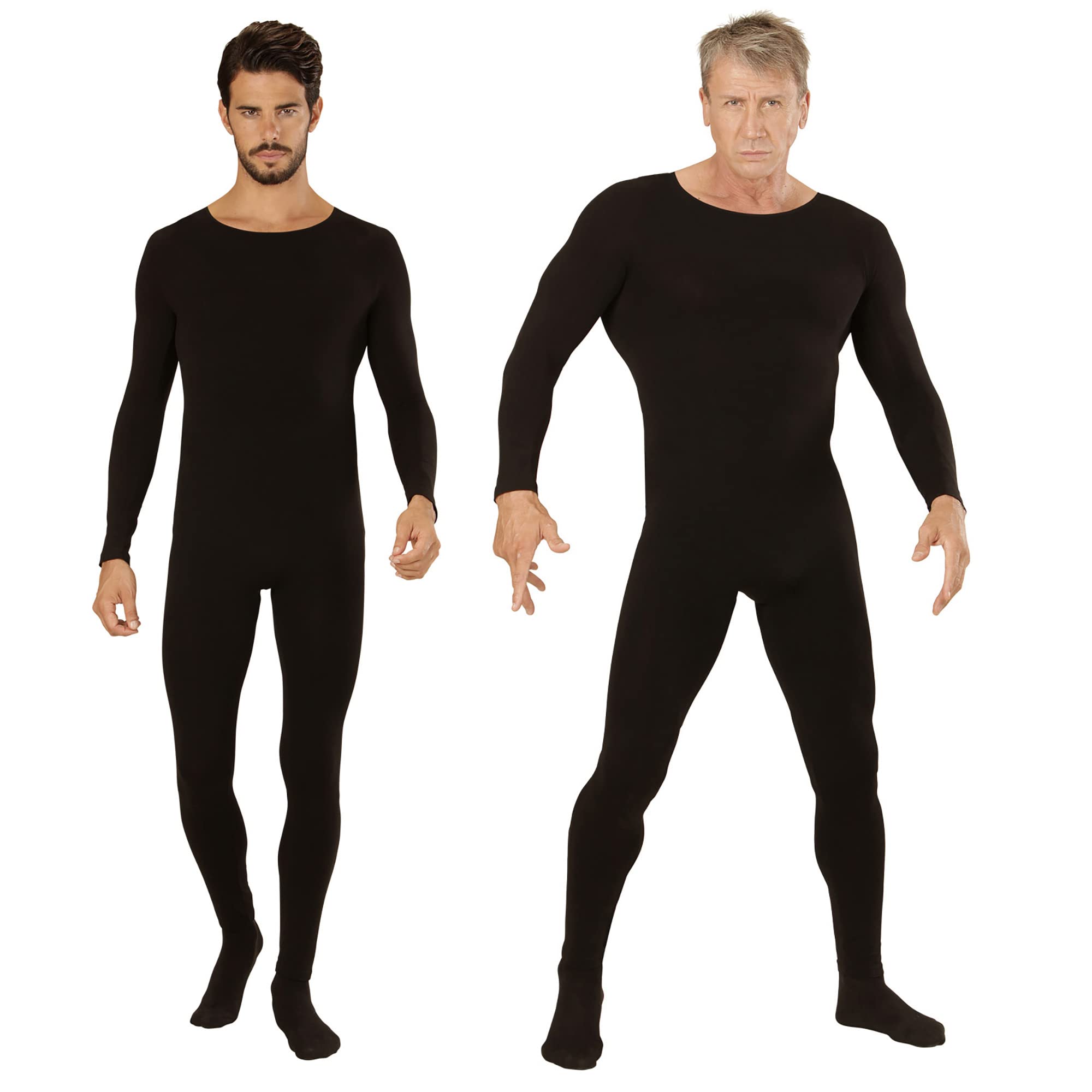 Widmann 04615 - Adult Man Suit, Carnival, Dancers, Butterflies, Bee, Theme Parties, Size XL/XXL, Black Color