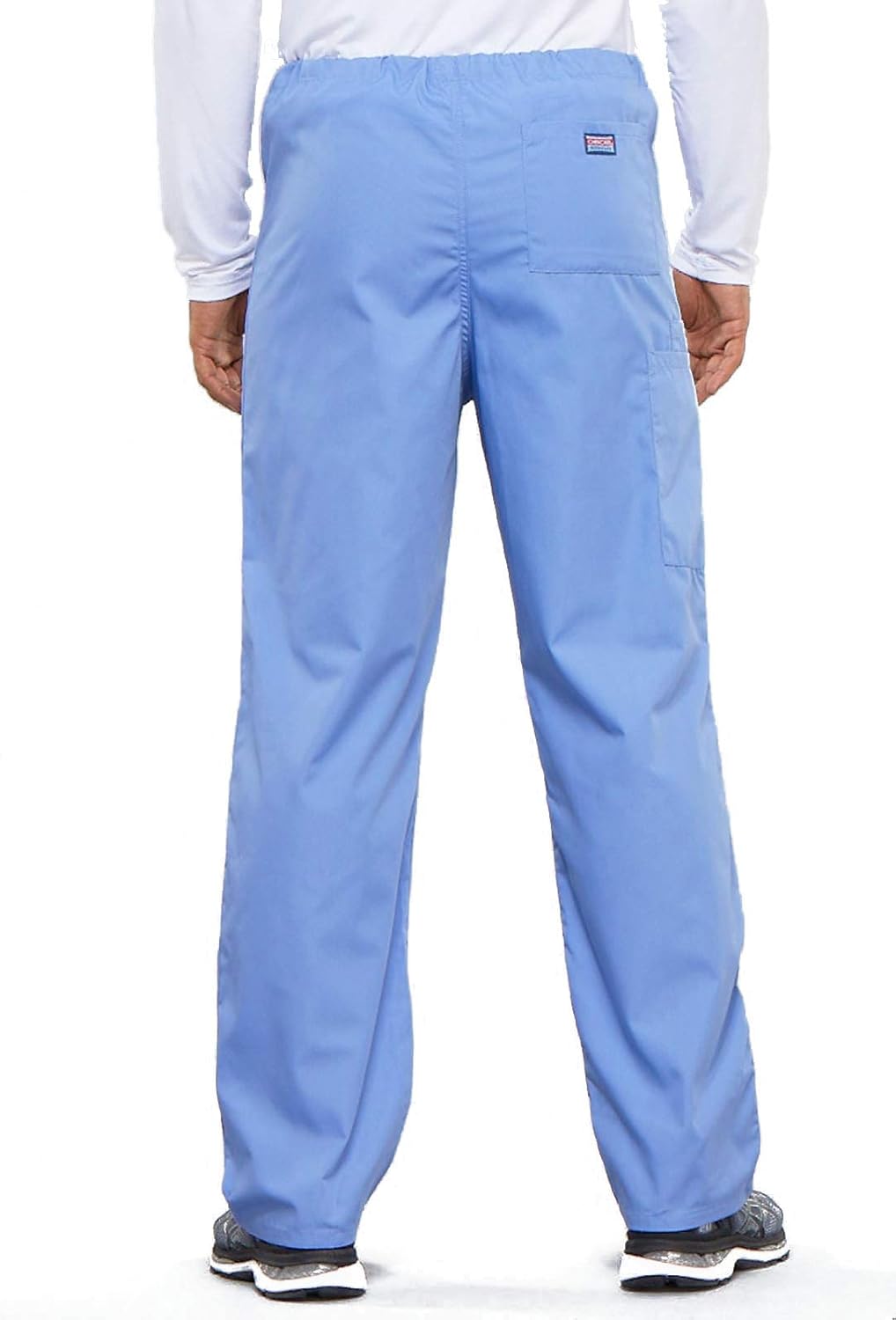 Cherokee Big and Tall Originals Unisex Drawstring Cargo Scrubs Pant, Ceil, XX-Large: Clothing