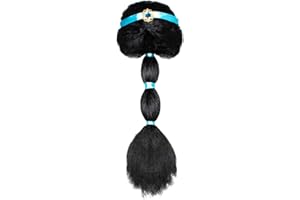 JOY JOIN Cute Aladdin Magic Lamp Arabian Princess Costume Little Girls Wig For Birthday Halloween Party Dress Up