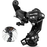 Relwears Tourney Rear Derailleur RD-TY300 6/7 Speed Derailleur Direct Mount | for Mountain Bike Road Bike Snowmobile Trail Bike Commuter Bike,Smooth Shifting,Durable,Anti-Chain-Dropping,Support 34T