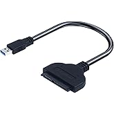 A-Goldnest SATA to USB，Sata to USB Adapter，SATA to USB Cable for 2.5 inch HDD and SSD 5Gbps Superspeed Compatible with USB 2.