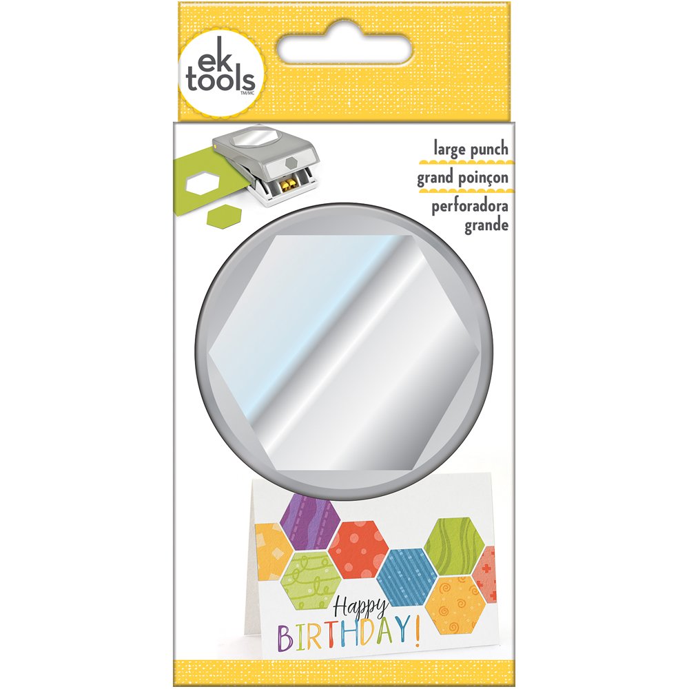 EK Success EKS5430335 Ek Punch Lg Round Hexagon