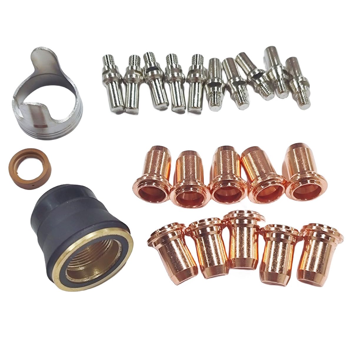 Photo 1 of 23Pcs Plasma Cutter Kit Compatible with Harbor Freight Titanium 65 Torch TI-PC65 IPT-65 59164