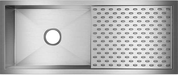 Elkay Crosstown – efu411510db individual tazón fregadero de cocina de