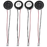 JJHXSM Magnetic Loudspeaker 4PCS 28mm/1.10Inch 8Ohm