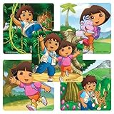 Dora the Explorer & Diego Stickers - 75 Per Pack