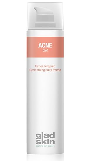 Gladskin Acne Gel 100ml - reduziert entzündete Pickel und Reizungen, beruhigt die Haut