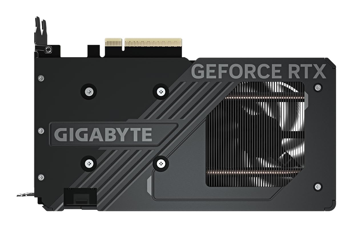 Gigabyte Geforce Rtx 5060 Windforce Oc 8G Graphics Card - 8Gb Gddr7, 128Bit, Pci-E 5.0, 2512 Mhz Core Clock, 3 X Displayport, 1 X Hdmi, Gv-N5060Wf2Oc-8Gd - View 6