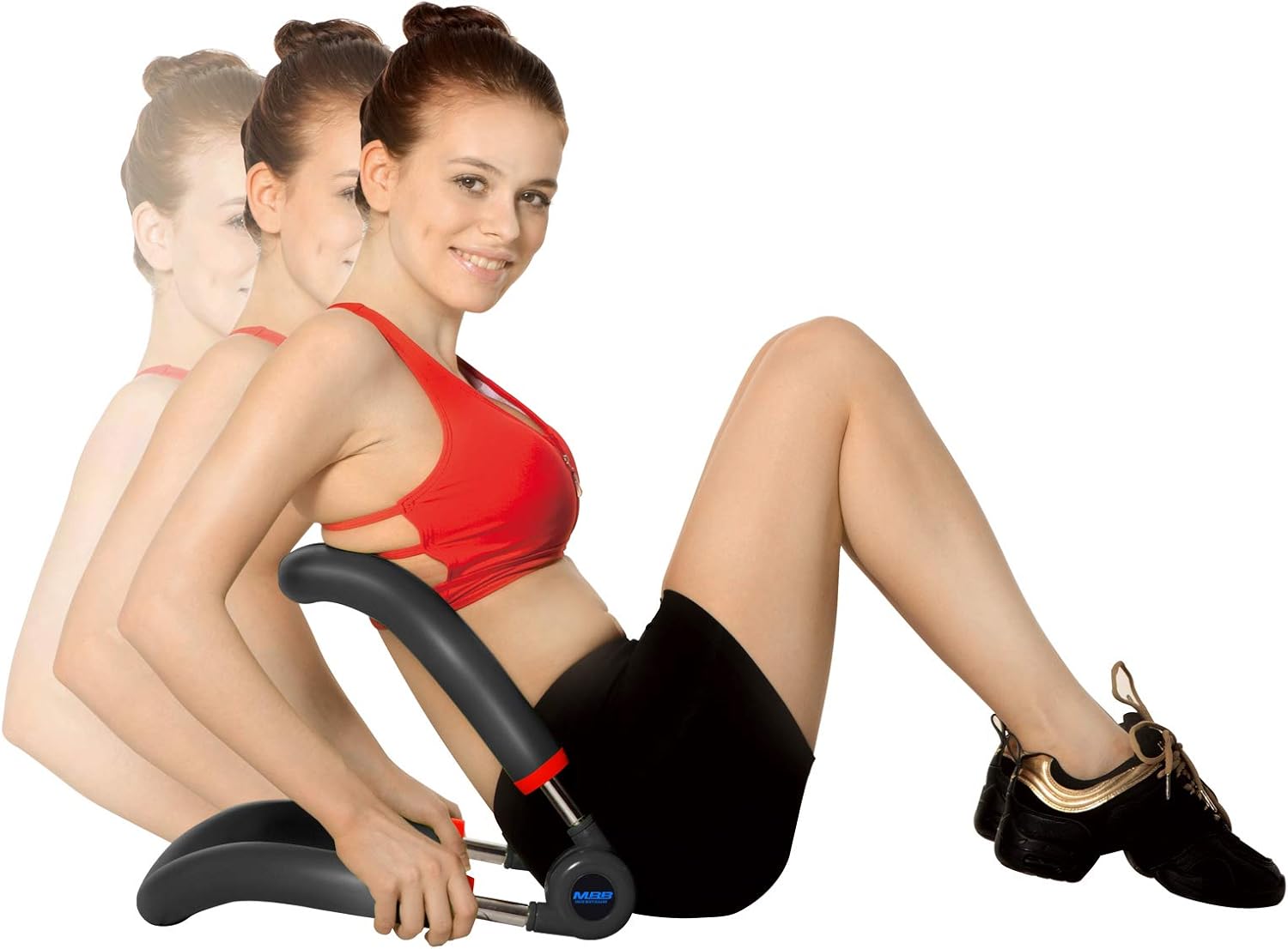 MBB Ab Equipment,Home Ab Machine Function Movement Multiple Core Strength, Abdominal Training 10 in 1 Magic Body Builder with 3 Levels Resistance for Teenage,Women and Men.122 Country Patented