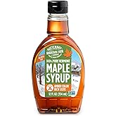 Butternut Mountain Farm Pure Maple Syrup Grade A Amber Rich PET Bottle, 12 Fl Oz