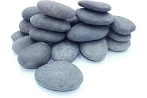 KOLTOSE BY MASH Ultra Large River Rocks for Painting – 20 Extra Big Rocks, 3.5” - 5” Inch Flat Smooth Stones, 12-14 LB. of Craft Rocks for Rock Painting, Kindness Stones, Painting Rocks Supplies for Adults and Kids