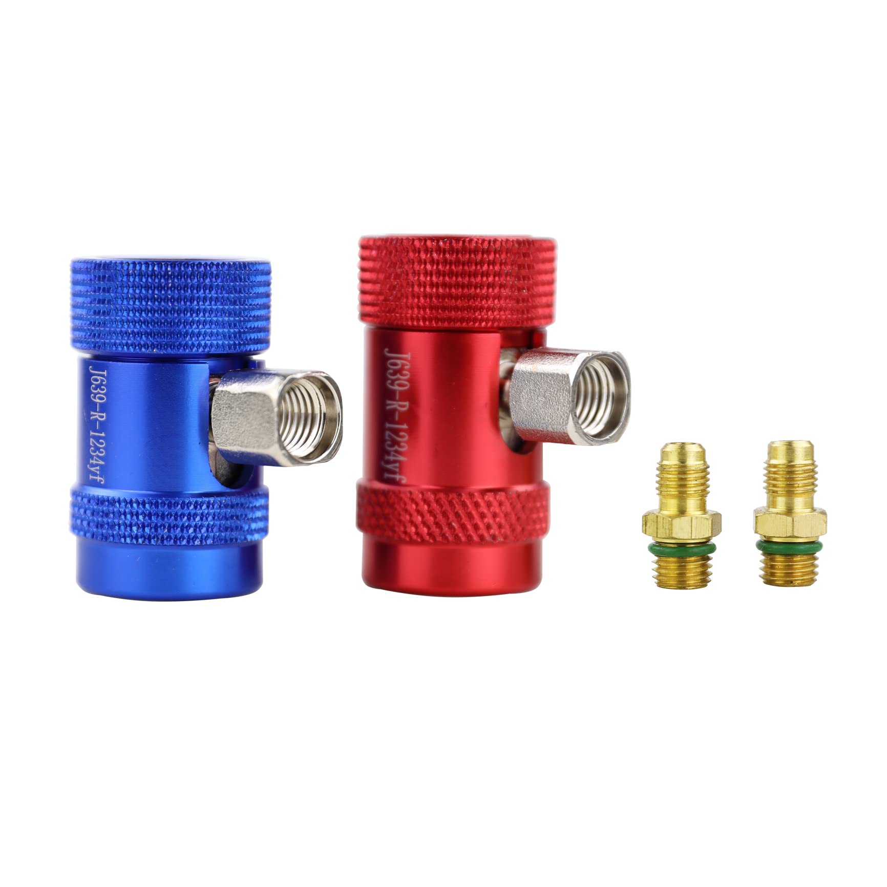 Wisepick AC Compressor R1234yf Quick Manual Coupler Connector Adapter Replacement for A/C Refrigerant