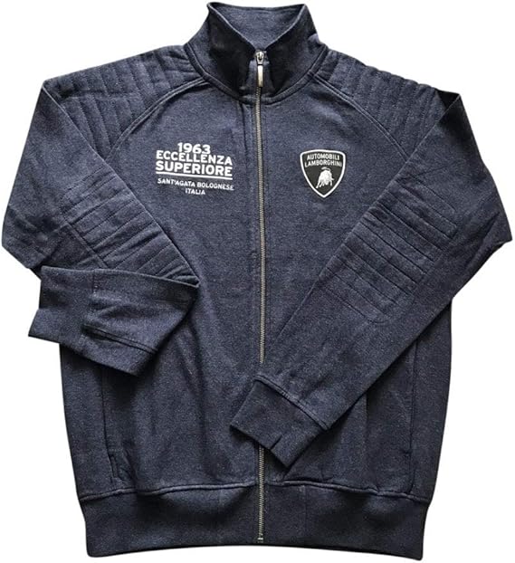 Driving Zip Up Sweatshirt Dark Navy Melange L Amazon.co.uk