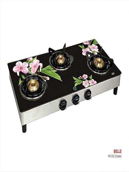 Buy Surya Safe 3 Burner Glass Cooktop Digital Belle Online At Low
