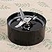 2 Magic Bullet Replacement Cross Blades with Gaskets for Magic Bullet Blender Juicer Mixer