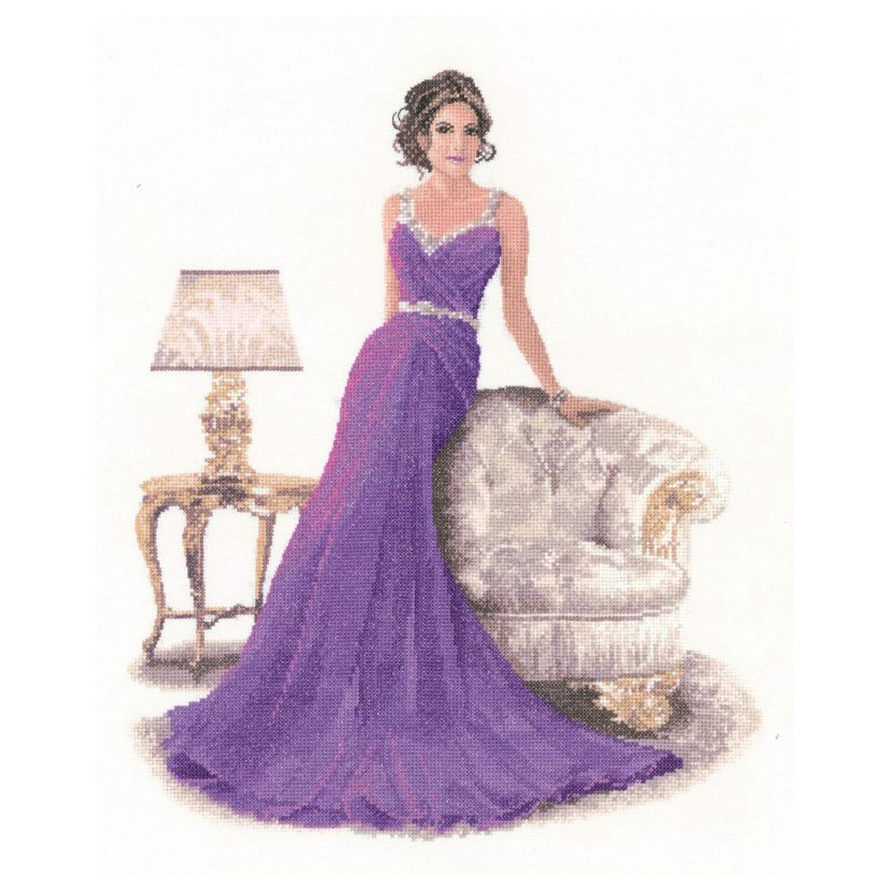 Heritage JLGR1378-A Counted Cross Stitch Kit Aida Grace (A) 32x38.5cm