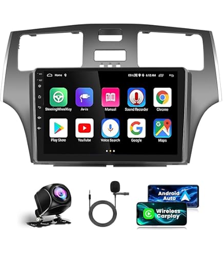Autoradio Android 15 Double DIN 9" Pour Mazda 323 BJ (2001-2003) – Écran Tactile, CarPlay/Android Auto, GPS, Caméra De Recul - 9