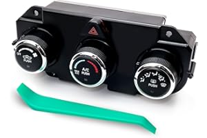 RHAOCZIYAUTO 68268189AA AC Heater Climate Control Unit Heat Defrost Fit for 2013-2018 RAM 1500 2500 3500 Air Conditioning Temperature Controls Panel Module Replace# 68105021AF 68105021AC 68226600AA/AB 68236775AB