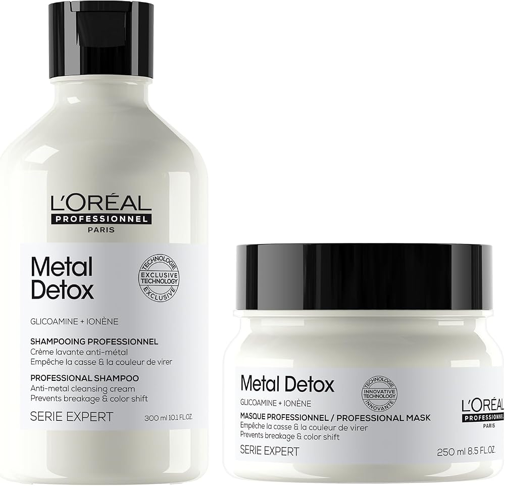 LOréal Professionnel Metal Detox Shampoo 300ml & Mask 250ml Duo