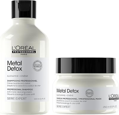 LOréal Professionnel Metal Detox Shampoo 300ml & Mask 250ml Duo