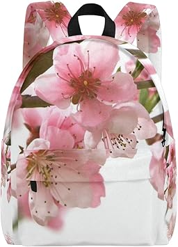 pink flower backpack