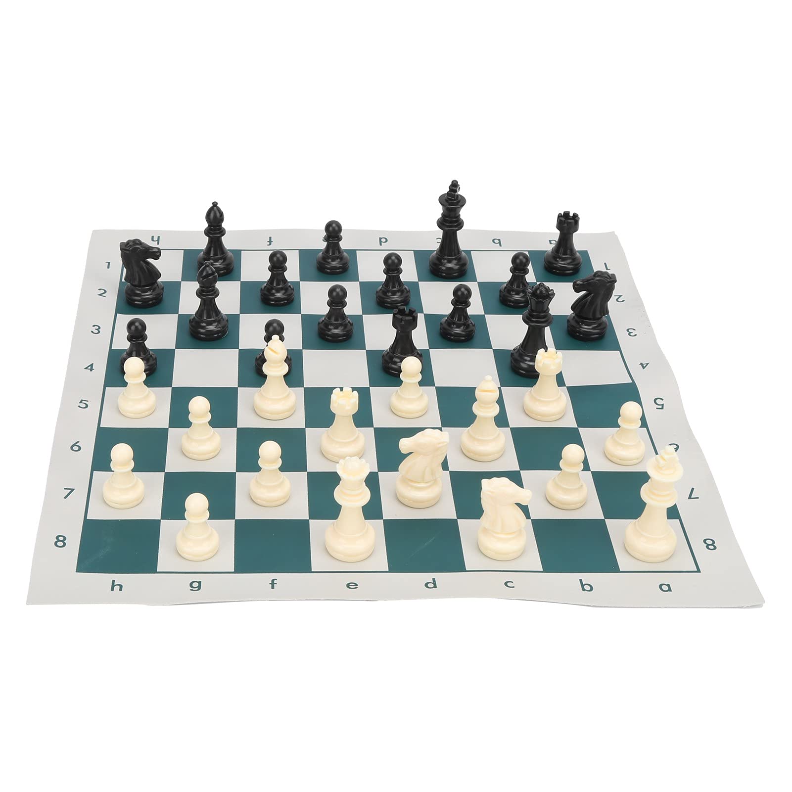Haofy International Standard Chess Game Set Competition Large Plastic Chess Set With Chessboard, Chess Set, 0
