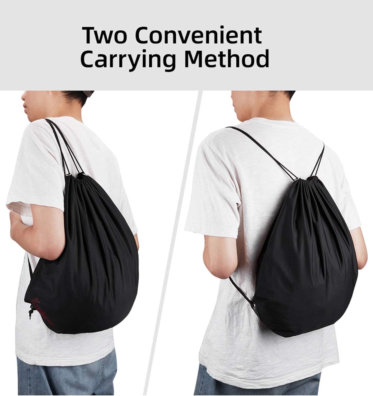 kemimoto Helmet Backpack, Snowmobile Helmet Bag Multi-Purpose Drawstring Bag, Anti-dust, Lightweight Storage Bag for Motorcycle Sport Gym Training Hiking Travel Bags: Automotive