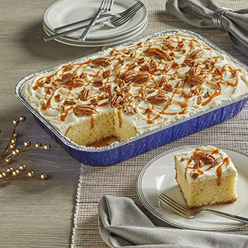 Reynolds Kitchens Aluminum Pans with Carriers & Lids, 13 x 9 Inch, 1