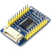 Waveshare MCP23017 IO Expansion Board I2C Interface Expands 16 I/O Pins Compatible with Both 3.3V and 5V Levels