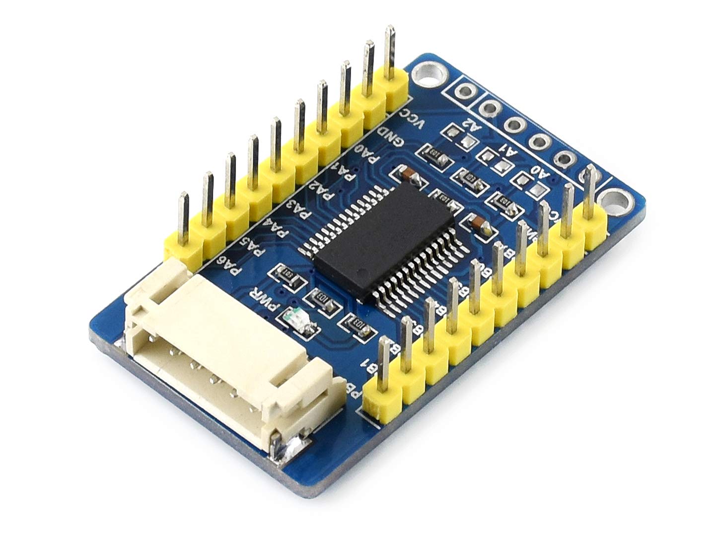 Waveshare MCP23017 IO Expansion Board I2C Interface Expands 16 I/O Pins Compatible with Both 3.3V and 5V Levels