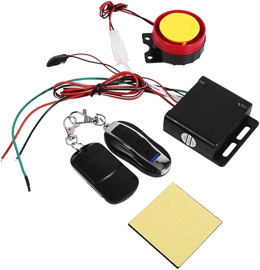 Motorcycle Bike AntiTheft Alarm System, 12V Universal Anti