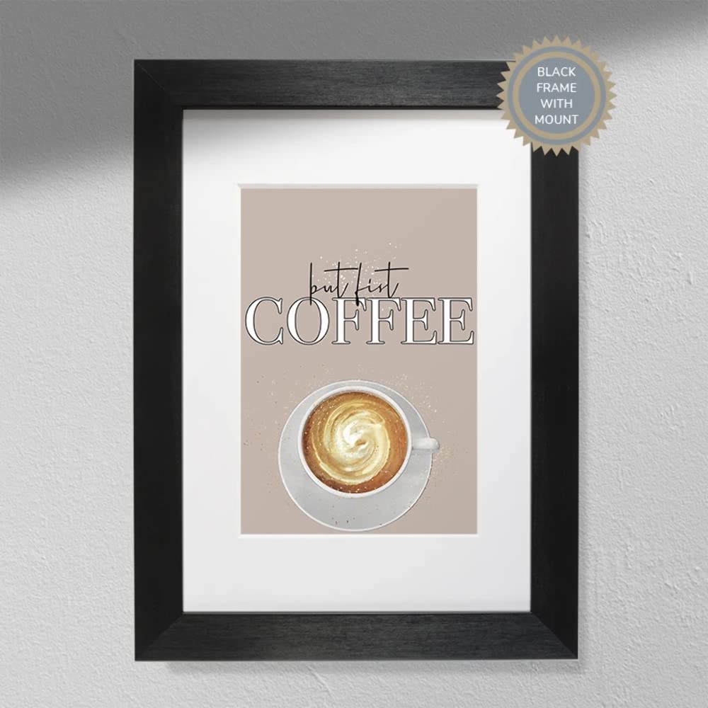 Hygge Creations But First, Coffee - A4 Print Only