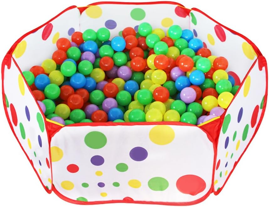 HTINAC Ball Pit Pop Up Ball Pool for Foldable Ball Tent for Indoor Outdoor Play Toys with Zippered Storage Bag, 100cm/ 39.4inch(ball not include )