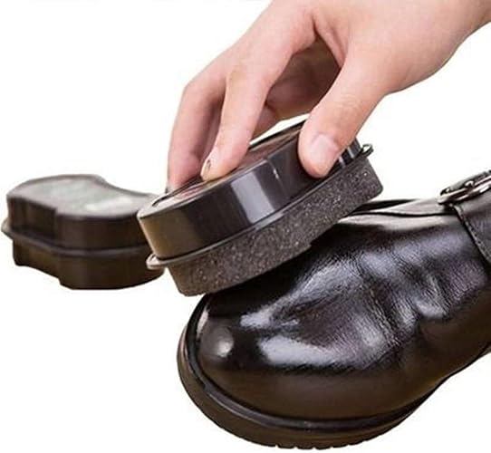 Amazon 靴スポンジ 両面使えて簡単 便利な靴磨きスポンジ 革靴 手入れ 靴 ブラシ 3製品 Whjx ブラシ