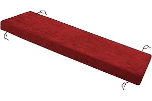 Focuprodu Bench Cushion 36 Inch, Patio Furniture Cushions, Non-silp Durable Window Seat Cushions, Personalized Custom Furniture Bench Cushions, 100+ Colors to Choose from. (36x14x2.5, Burgundy)…
