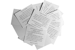 YUERFEILA TPU Pool Patch Repair Kit for Air Mattress, Swimming Pool, Bounce House, Tent, Canvas, Canopy, Pool Floats, Tubes Air Bed and Inflatable Toys (30 Packs)